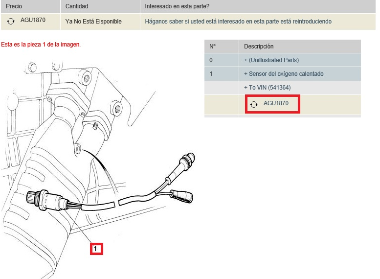 Sensor de oxigeno