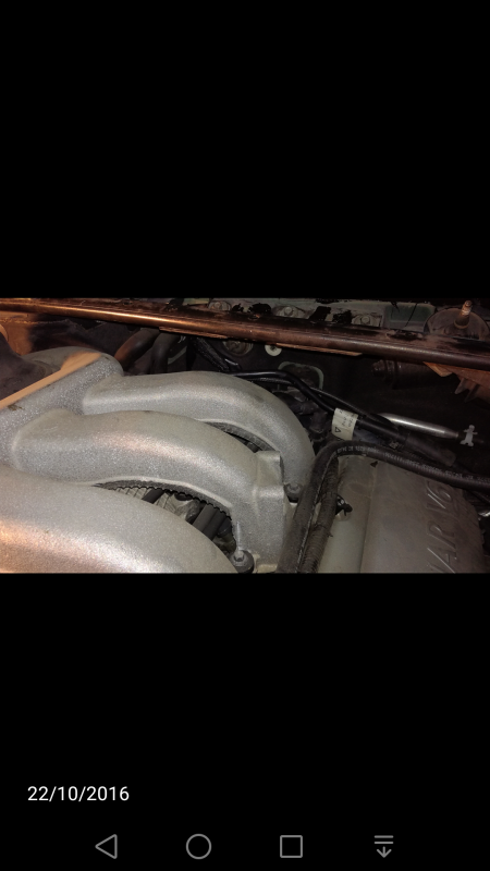 Esta es la parte del motor la parte trasera del motor visto desde alante