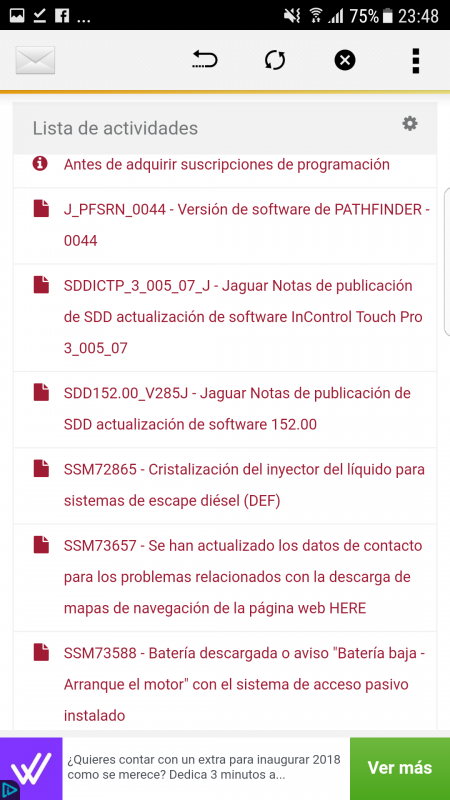 Actualizaciones