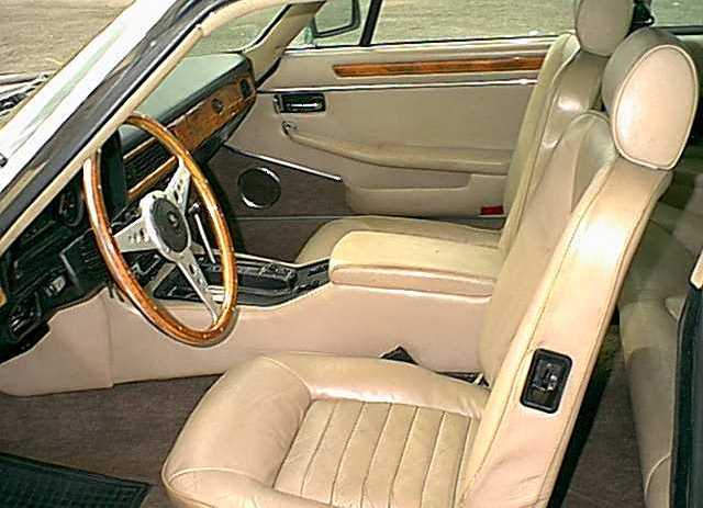 Interior de mi XJS